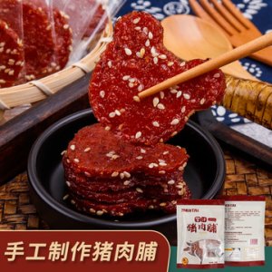 卡通蜜汁豬肉脯片可OEM/ODM代工