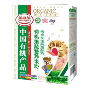 美必佳品牌225克有機(jī)米核桃花生營(yíng)養(yǎng)米粉OEM/ODM代加工