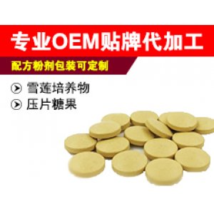 雪蓮培養(yǎng)物壓片糖果OEM/ODM代加工