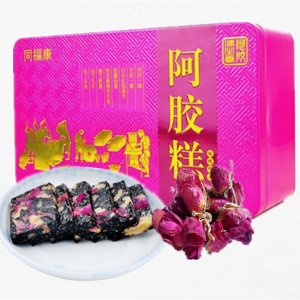 女士即食阿膠糕 玫瑰味 鐵盒裝OEM代加工