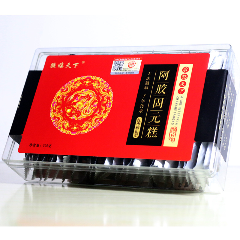 紅棗枸杞阿膠固元糕500g/盒OEM/ODM代加工