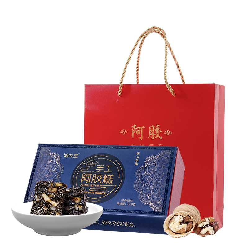 手工阿膠糕禮盒裝貼牌OEM/ODM