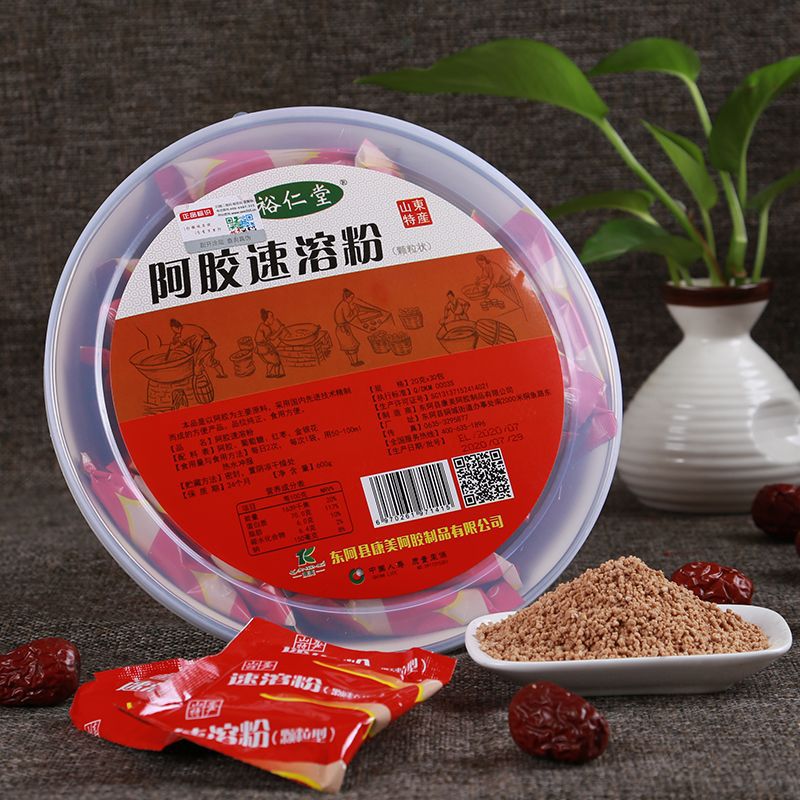 阿膠速溶粉阿膠顆粒代加工貼牌OEM/ODM