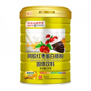 阿膠紅棗蛋白質粉OEM/ODM定制代加工