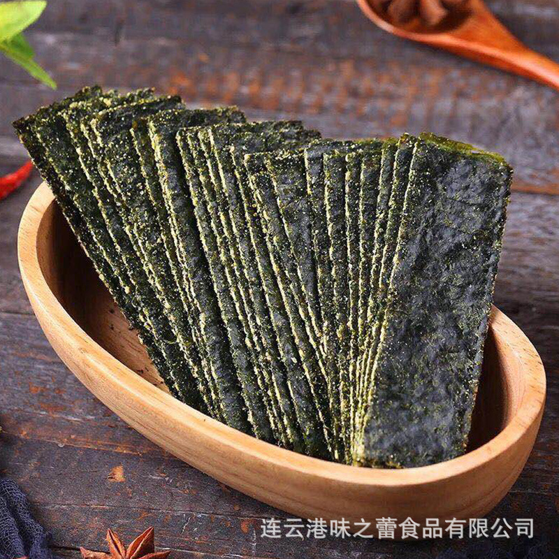 芝麻夾心海苔罐裝海苔夾心脆代加工貼牌OEM/ODM