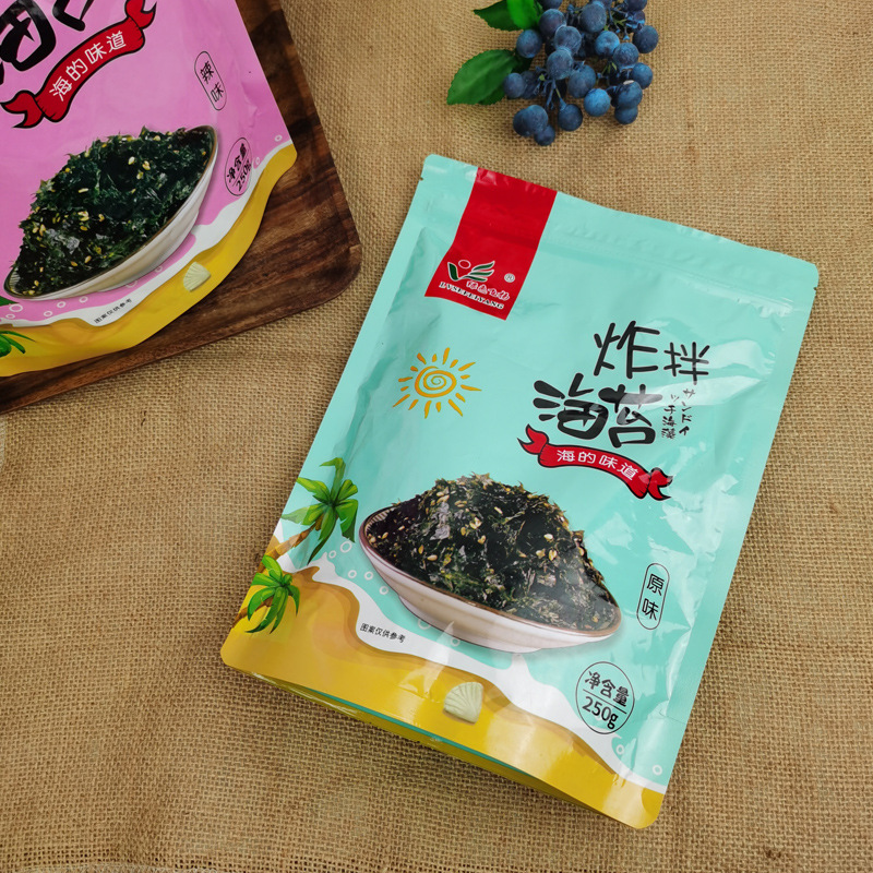 綠色飛揚(yáng)拌飯海苔碎即食零食OEM/ODM定制代加工