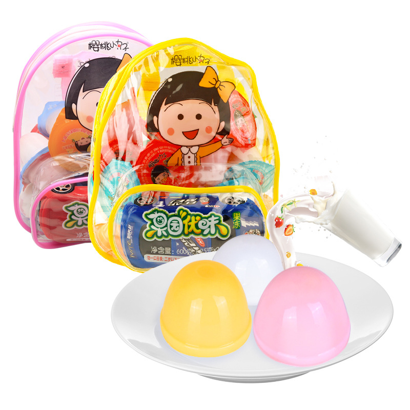 書包果凍休閑零食品OEM代加工