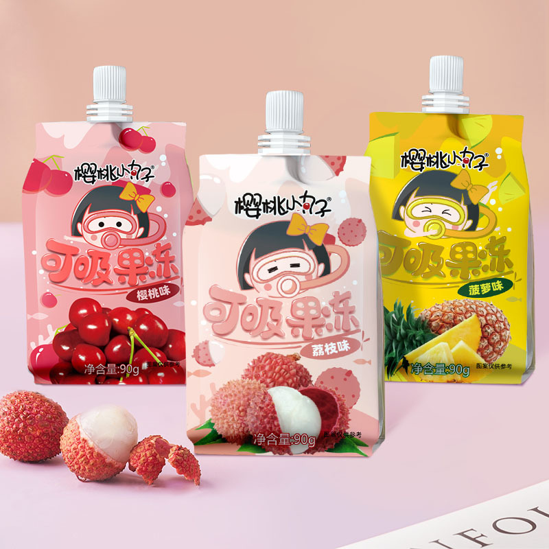 櫻桃小丸子果園果汁果凍OEM代加工