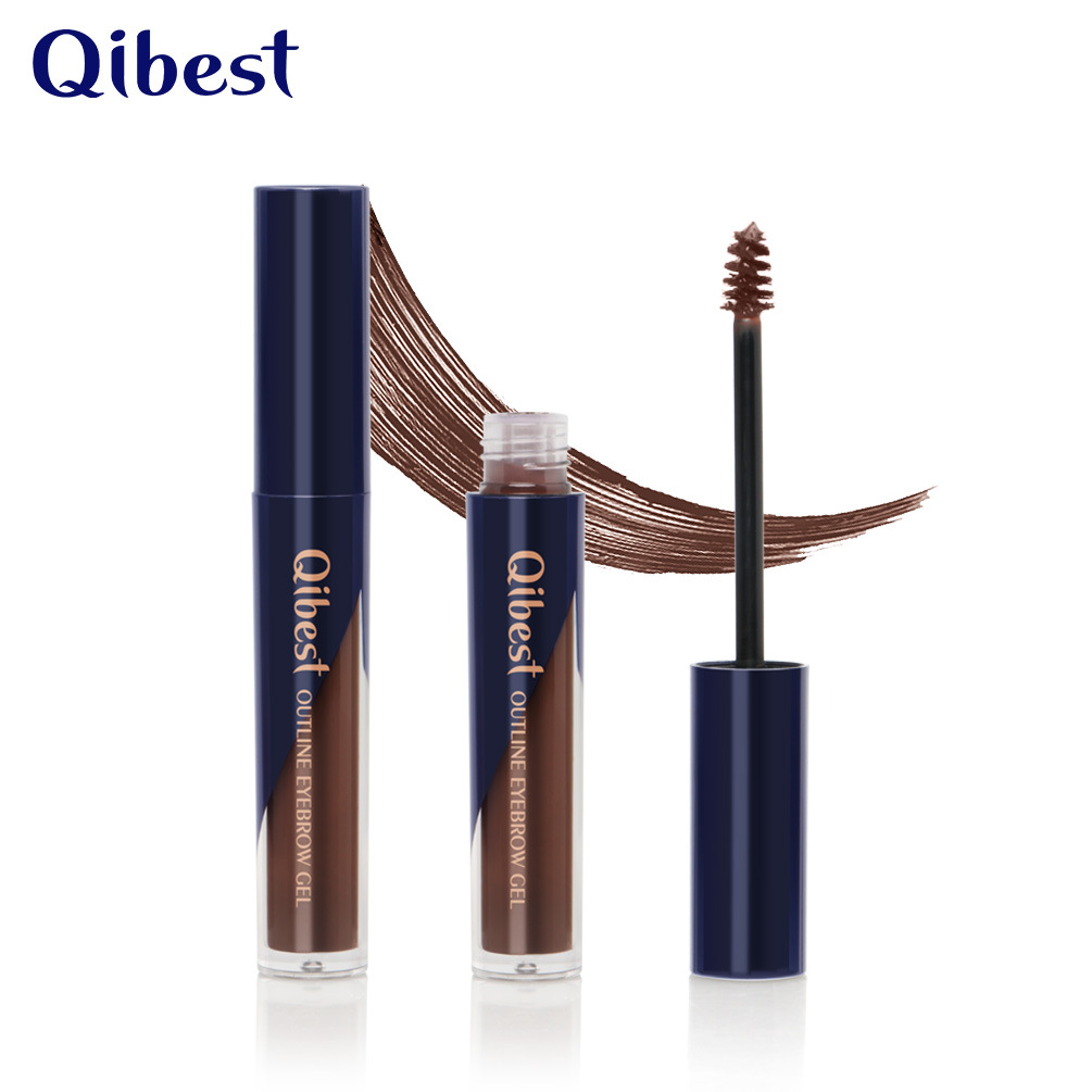 QIBEST 立體濃密染眉液貼牌定制代加工