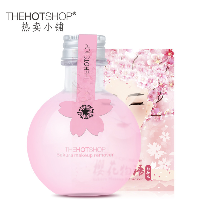 熱賣小鋪櫻花物語眼唇卸妝水貼牌定制代加工