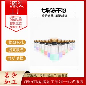 七彩凍干粉OEM/ODM代加工