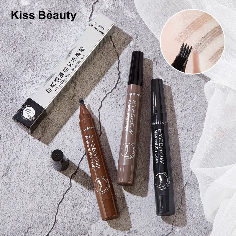 KISSBEAUTY四頭眉筆OEM/ODM定制代加工