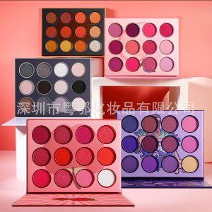 水果系列12色眼影盤代加工貼牌OEM/ODM
