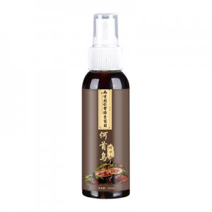 同仁堂黑靈芝何首烏滋養白發轉黑防脫養發烏發液噴霧OEM/ODM代加工