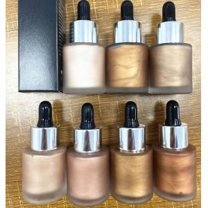 7色多用滴管高光液粉底代加工貼牌OEM/ODM