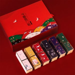 凡題紀念中國古風(fēng)故宮口紅套盒可OEM/ODM代工