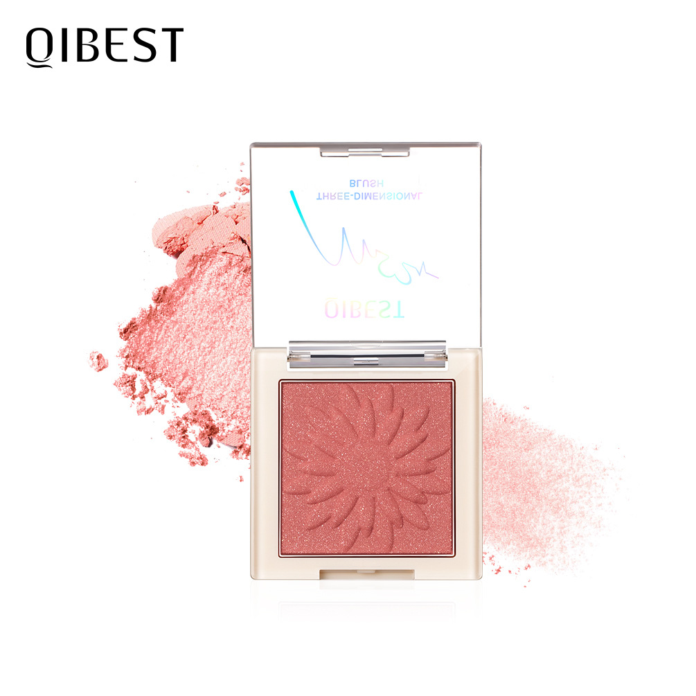 QIBEST腮紅粉餅代加工貼牌OEM/ODM