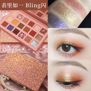 彩妝NOVO5269灰姑娘的水晶眼影盤OEM代加工