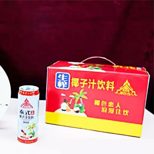 椰色戀人生榨椰子汁果肉型飲料椰汁OEM代加工