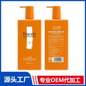 花青素柔嫩潤膚淺香沐浴露368mlOEM代加工