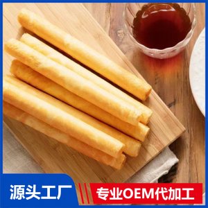 手工蛋卷OEM/ODM烘烤食品嬰童零食貼牌代加工廠家