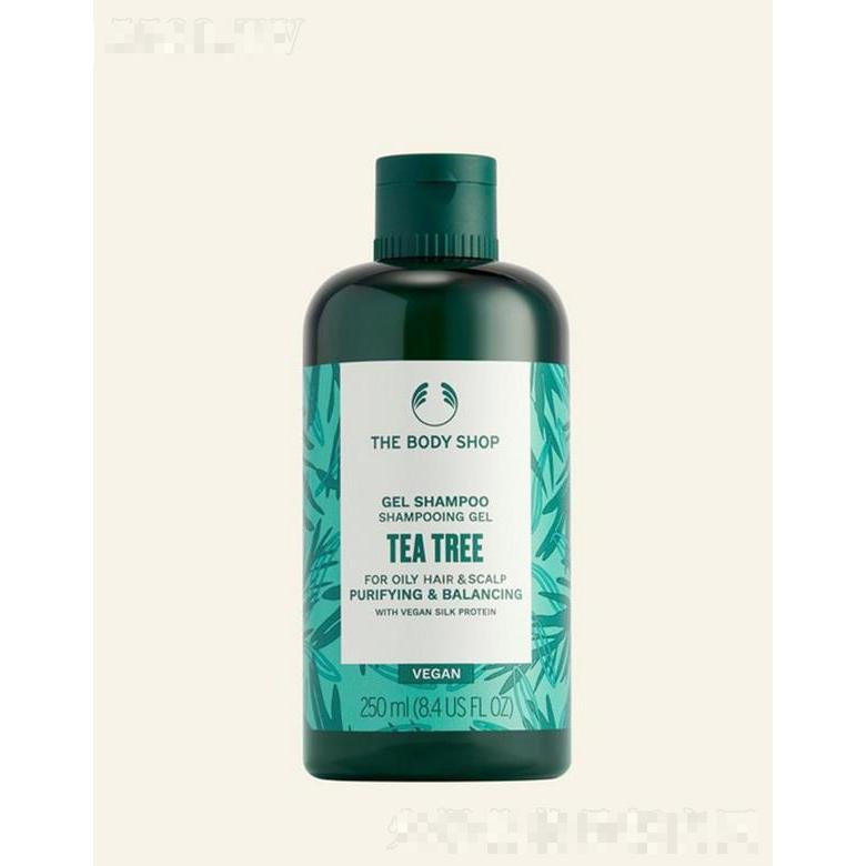 美體小鋪茶樹凈化控油洗發(fā)露 250ml凈化平衡油脂洗發(fā)水