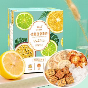 青桔金桔檸檬百合香果茶OEM代加工