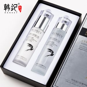 韓紀燕窩蛋白肽奢養修護組合水乳護膚品套裝OEM代加工