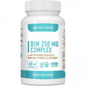 二吲哚甲烷膠囊DIM capsules支持男性女性的健康雌激素代謝