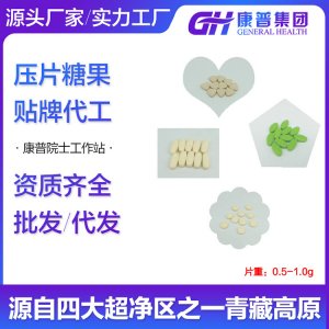 壓片糖果代加工 沙棘果鈣咀嚼片OEM ODM食品片劑固體飲料來樣貼牌