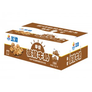三邊核桃酸奶 無菌枕 OEM/ODM貼牌代加工批發(fā)定制源頭廠家