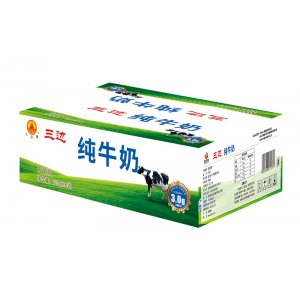 三邊純牛奶 無菌枕 OEM/ODM貼牌代加工批發定制源頭廠家