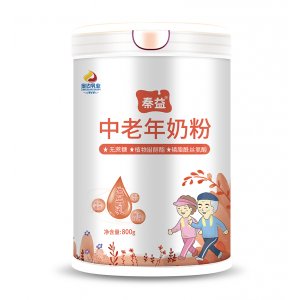 秦益中老年奶粉 800克OEM/ODM貼牌代加工批發定制源頭廠家