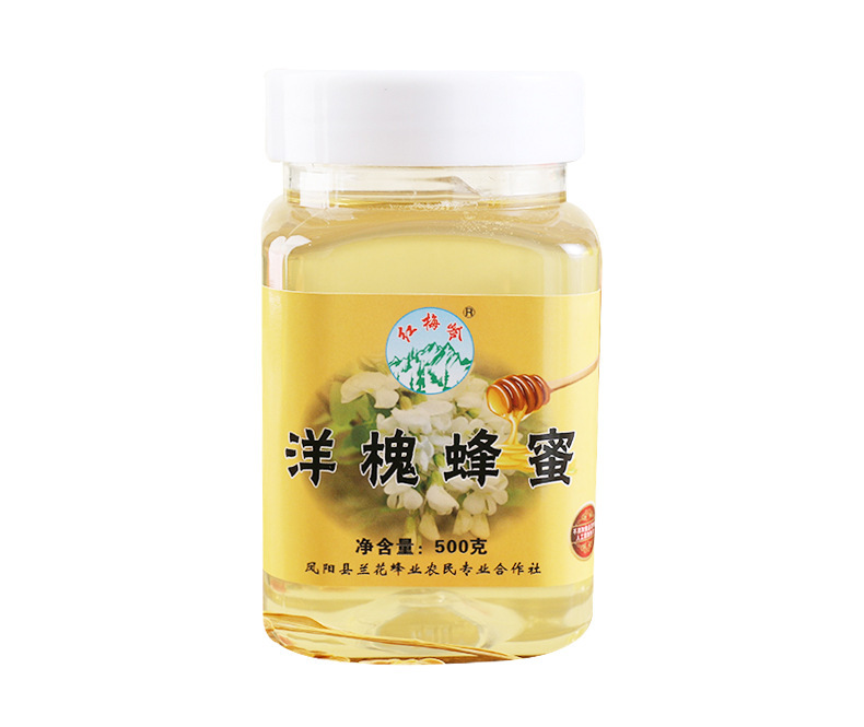 洋槐蜂蜜500g農家自產蜂蜜延安洋槐蜂蜜食用原蜜液態土洋槐蜂蜜
