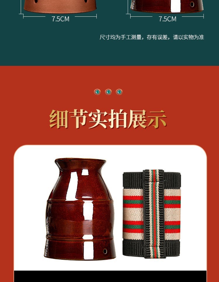 紫砂艾灸罐陶瓷刮痧杯多功能熏蒸儀魔灸罐溫灸器具批發保健家用