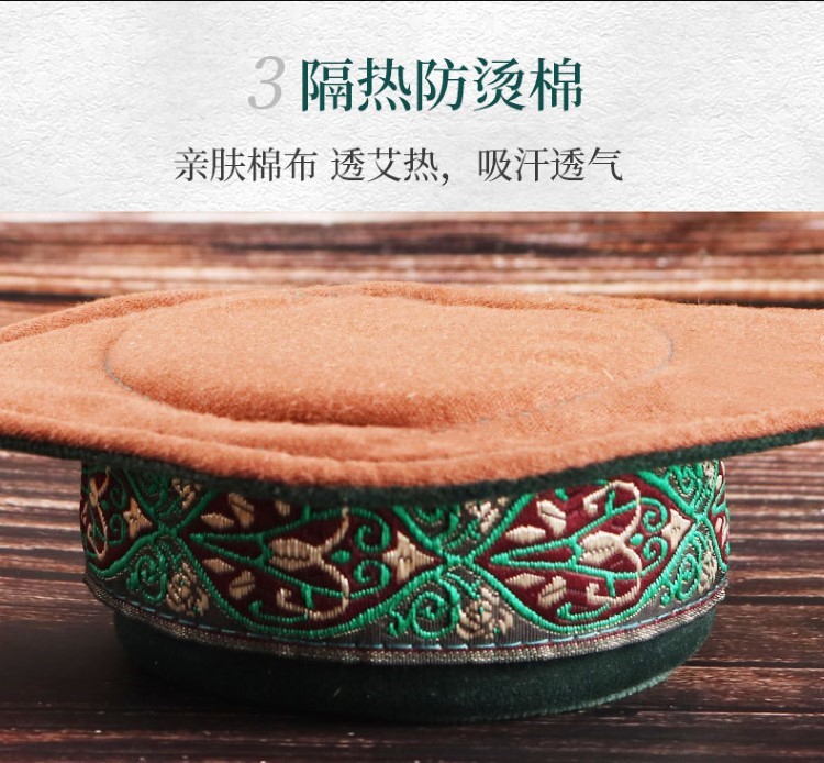 新款隨身灸艾灸盒布套批發家用便攜無煙艾灸盒全身通用艾灸盒布套