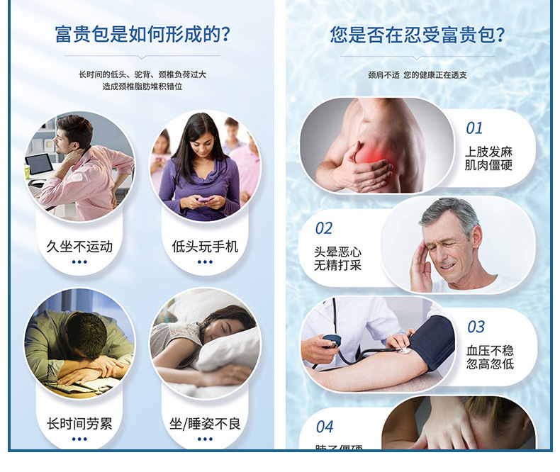 雪槐富貴包頸椎肩周脖子僵硬包塊活絡祛痛膏筋骨頸部按摩膏透骨膏