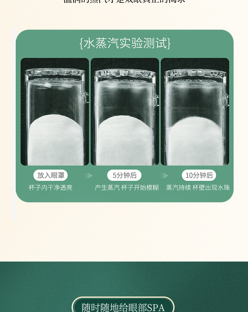 艾草蒸汽眼罩薰衣草蒸汽眼罩一次性發(fā)熱熱敷睡眠眼罩 盒裝便攜
