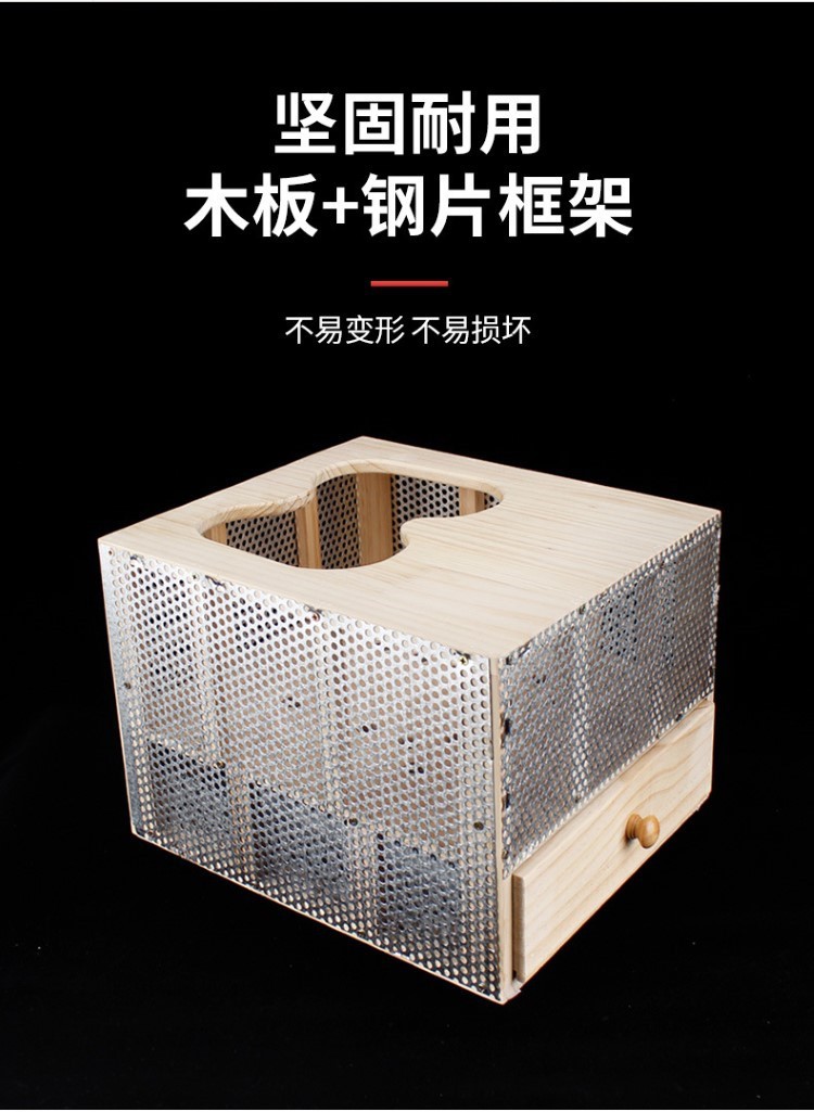 家用濾煙艾灸盒足療器艾灸熏蒸儀器熏腳底木制足灸箱養(yǎng)生館