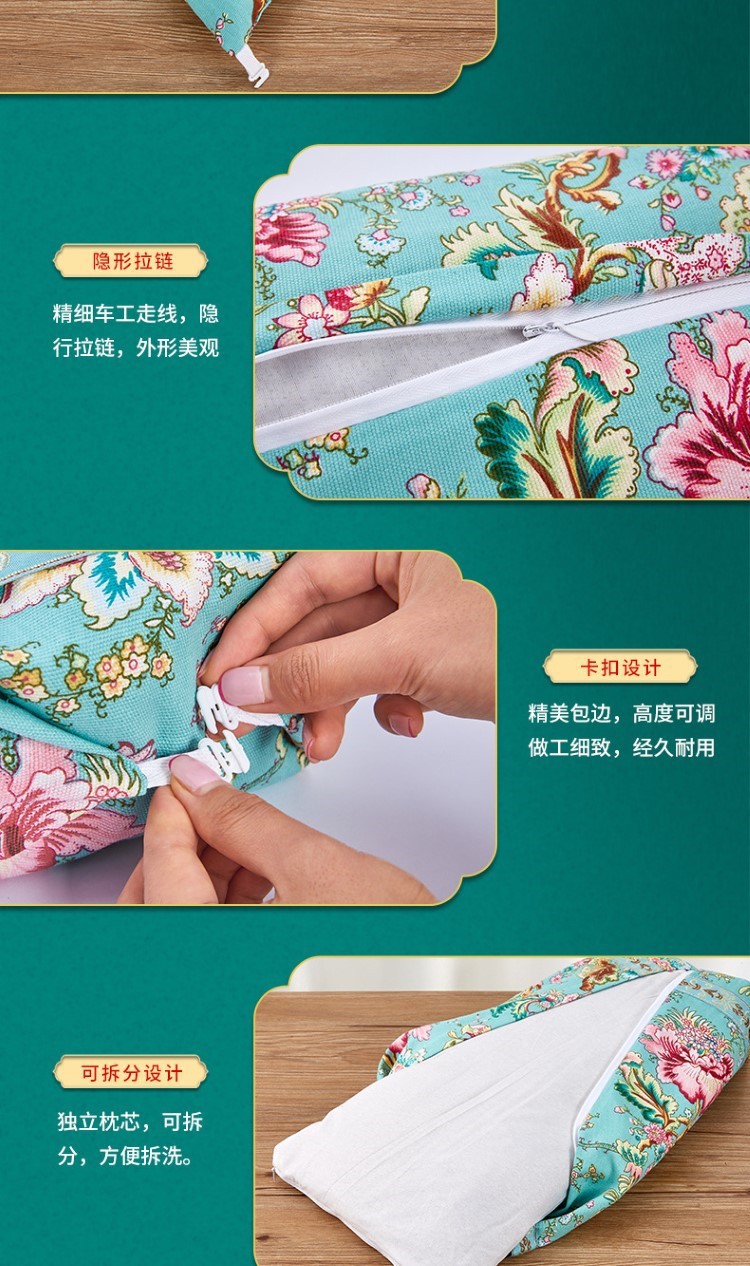 艾草頸椎枕頭護(hù)頸艾絨艾草助睡眠睡覺專用家用圓形廠家批發(fā)代發(fā)貨